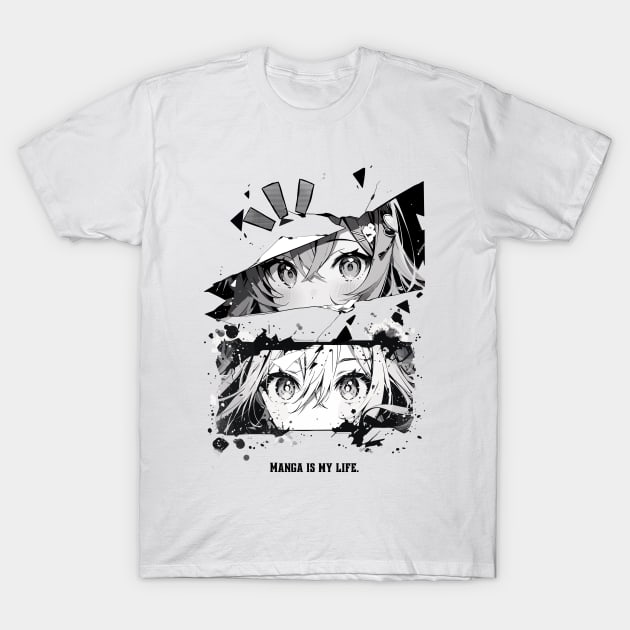 Manga Lover T-Shirt by Tip Top Tee's